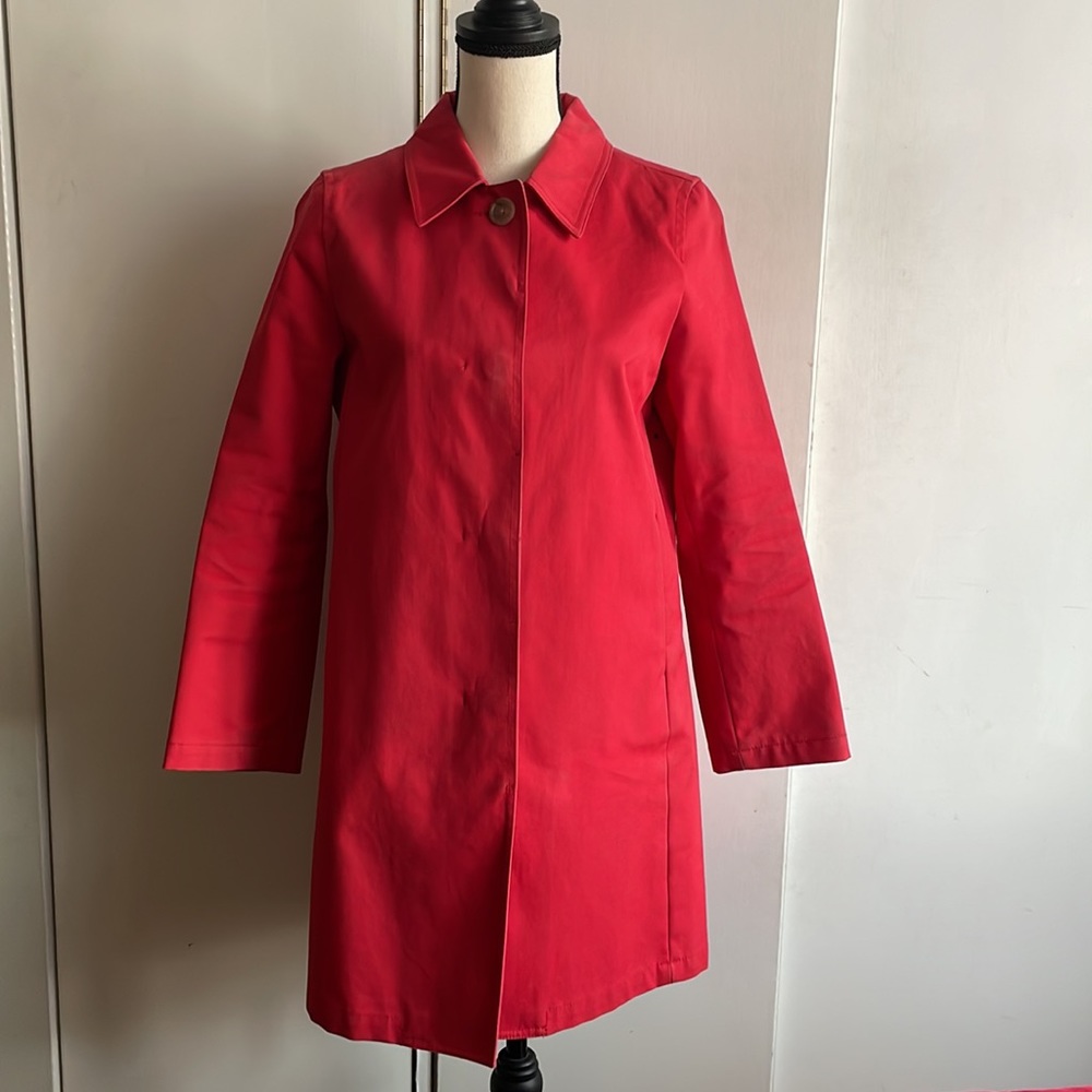 [J Crew] Vintage Rain Coat Petite M